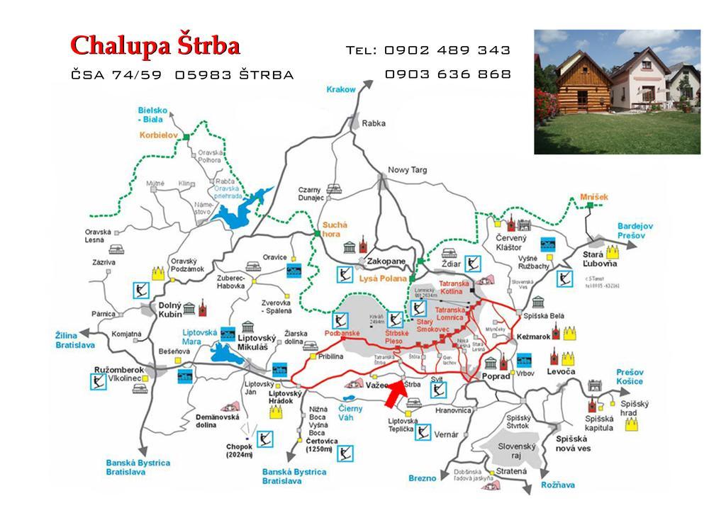 Chalupa Štrba الغرفة الصورة